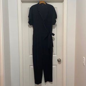 Banana republic black jumpsuit medium